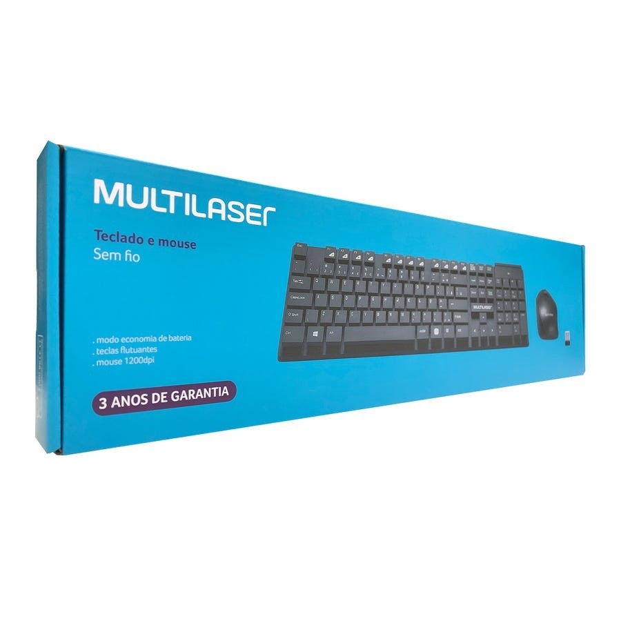 KIT Teclado e Mouse Multilaser TC251