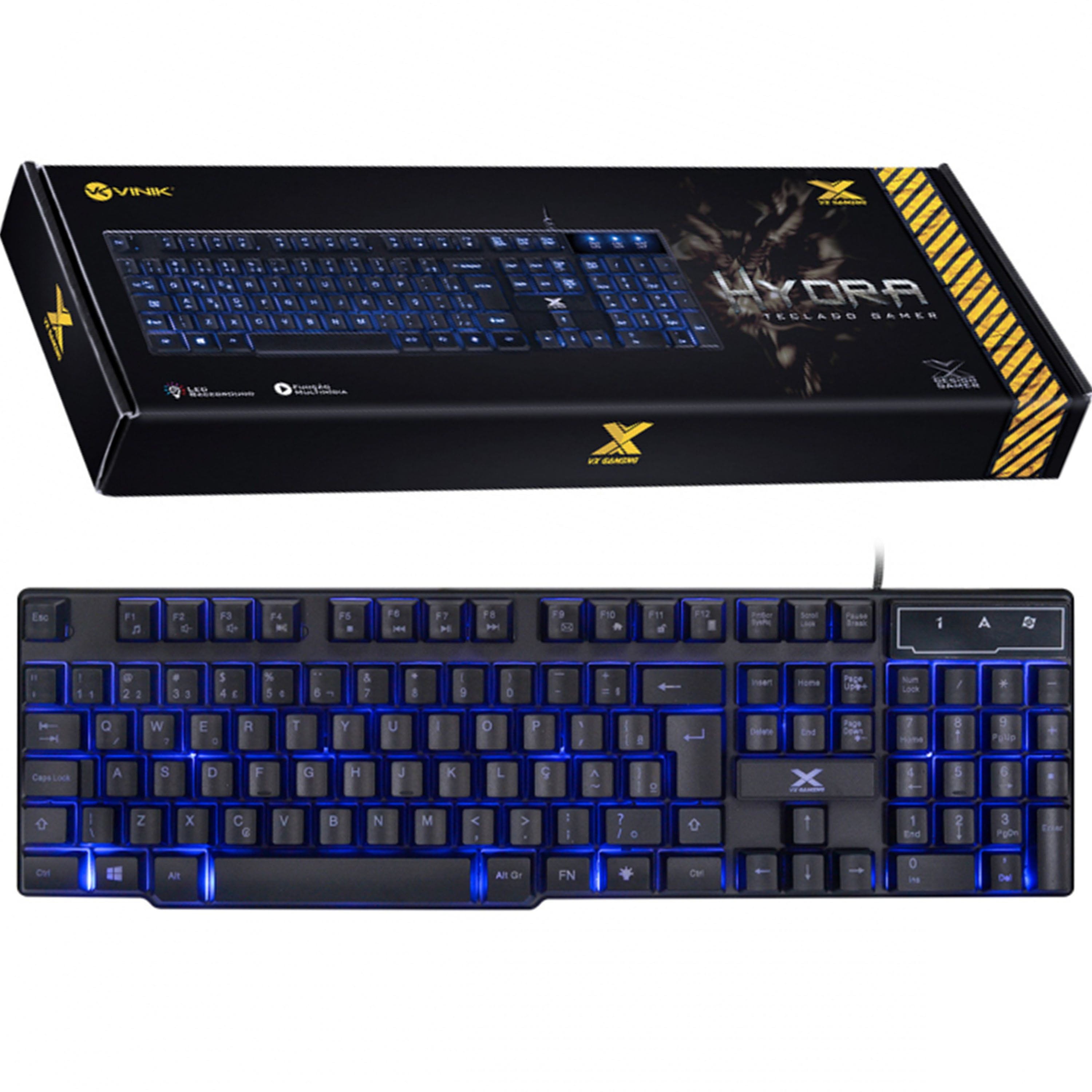 Teclado VX LED Hydra